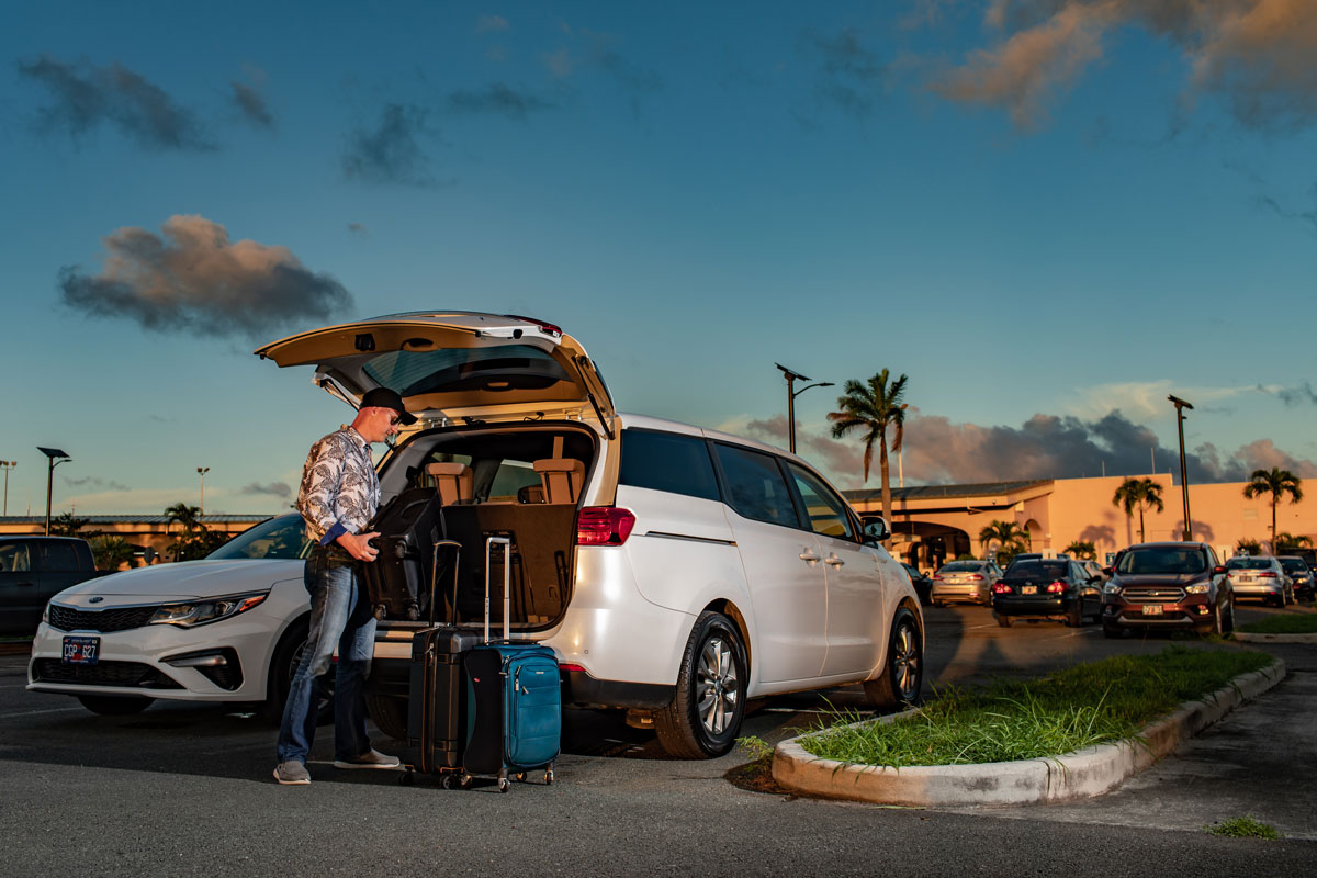Minivan-Airport minivan rental at St. Croix Airport, U.S. Virgin Islands