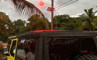Red Lights for Sea Turtle Safety