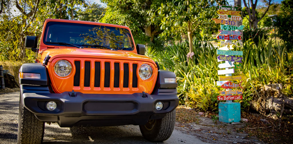Jeep on St. Croix