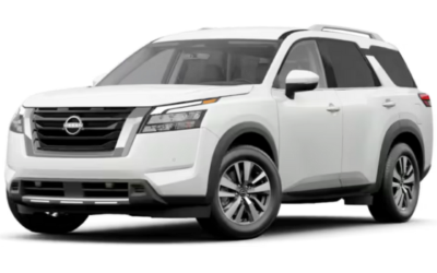 Nissan Pathfinder SL premium SUV rental on St. Croix, USVI